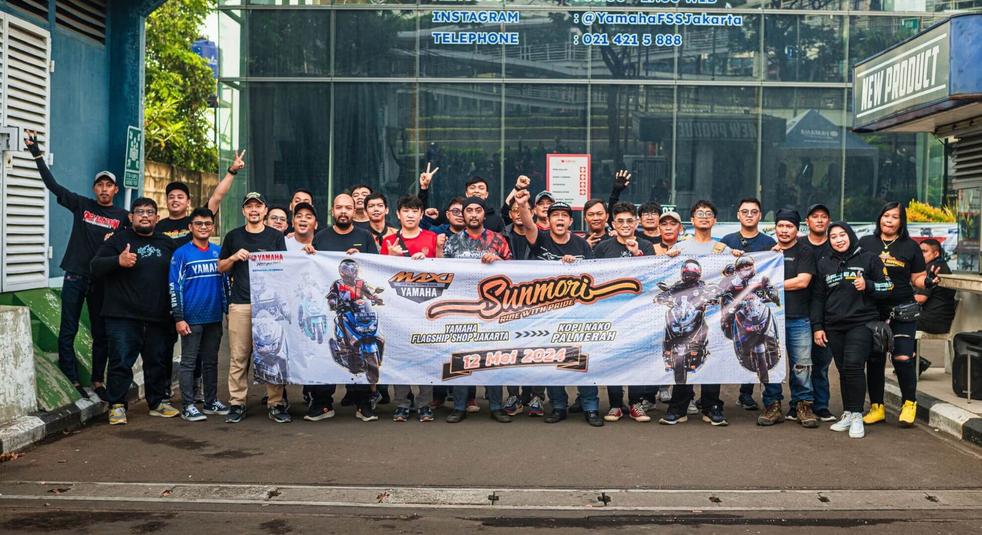 Jadi Bagian Lifestyle, Modifikasi dan Touring Pilihan Berekspresi Bikers MAXI Yamaha