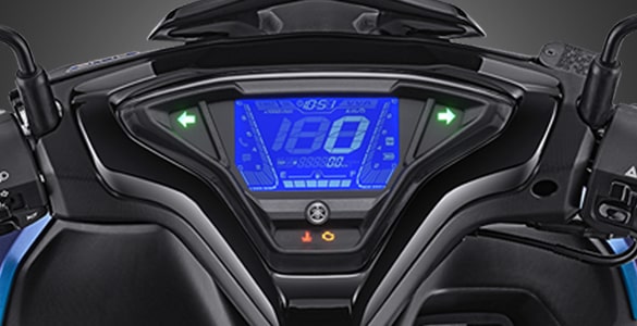 All New Aerox 155 - Full Digital Speedometer