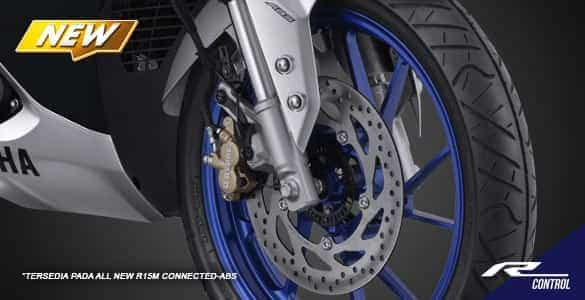 All New R15 - Dual Channel Anti-Lock Braking System (ABS)