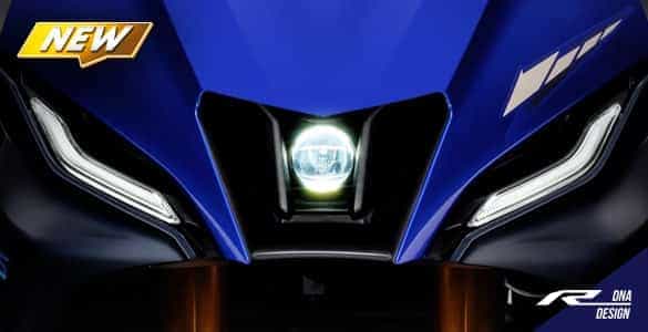 All New R15 - M-Shaped Intake Duct with LED Projector Headlight