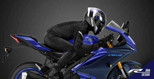 All New R15 - Sporty Riding Position with Aerodynamic Design