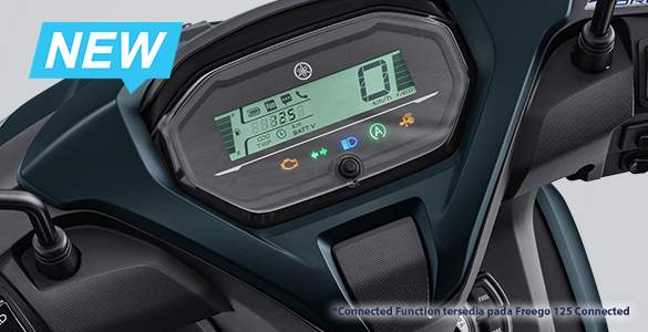 Freego 125 - Digital Speedometer With Connected Function