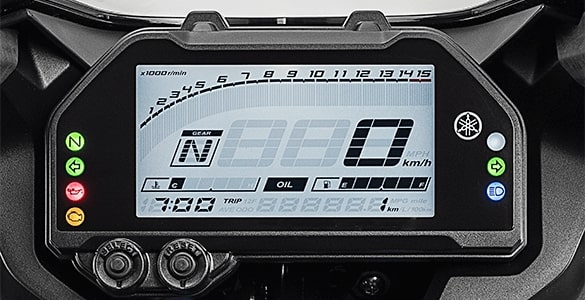 R25 - Full LCD Speedometer