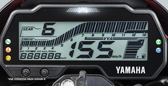 Vixion - Full Digital Speedometer + Shift Timing Light