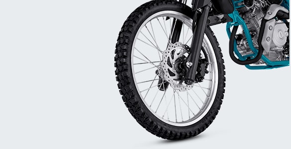 Wr155r - Dual Purpose Tire With Aluminium Rims